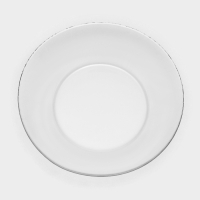 Тарелка стеклянная Invitation, d=22 см Тарелка стеклянная Invitation, d=22 см