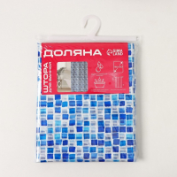 Штора для ванной Доляна &laquo;Плитка&raquo;, 180&times;180 см, PVC