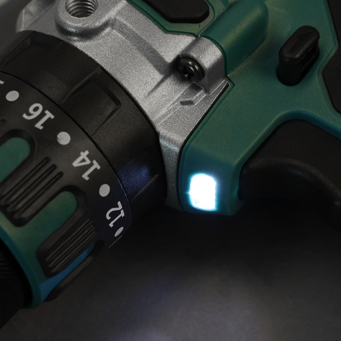 Дрель-шуруповерт BIYOTI BYT-CED05, бесщеточная, ударная, 20 В, 2х4 Ач, 90 Нм, кейс