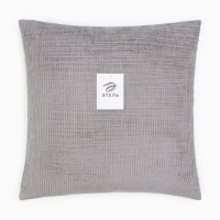 Наволочка декоративная Этель Velvet 43х43см, цвет серый, полиэстер