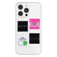 Объёмные 3D стикеры на телефон «Идеал», 4 шт, 3 х 3 см Объёмные 3D стикеры на телефон «Идеал», 4 шт, 3 х 3 см