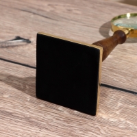 Лупа настольная сувенирная "Рист" дерево, латунь 25 см Лупа настольная сувенирная "Рист" дерево, латунь 25 см