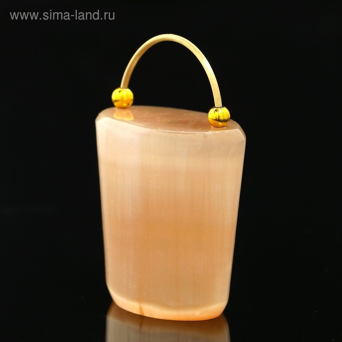 Сувенир &laquo;Ведёрко счастья&raquo;, селенит