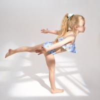 Купальник детский Мой маленький пони, рост 110-116 (32), голубой