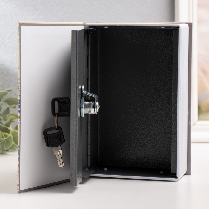 Шкатулка книга пластик, металл Шкатулка книга пластик, металл "Пизанская башня" 5,5х12х18 см