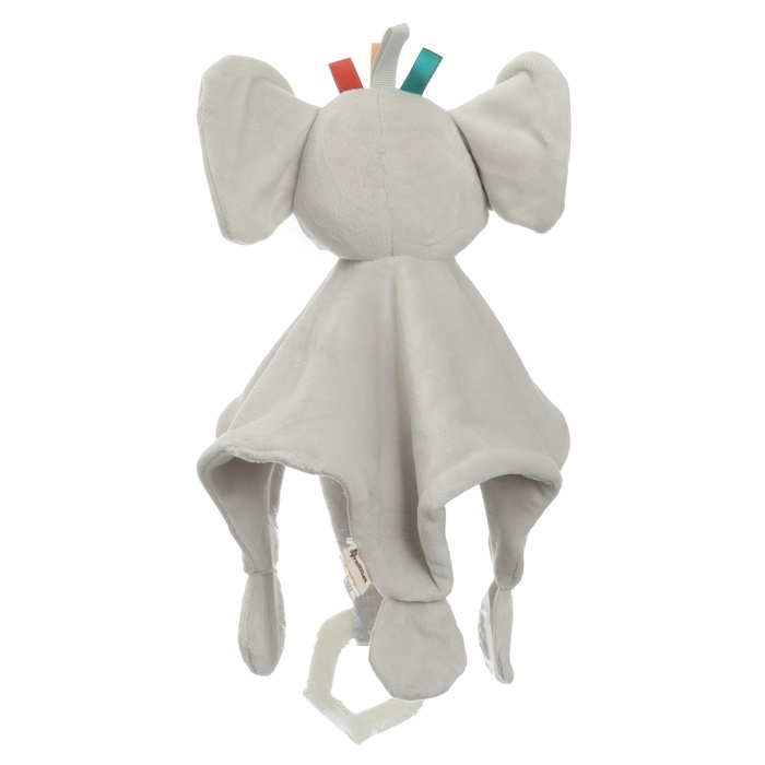 Комфортер - игрушка &laquo;Слоник Эли&raquo;, погремушка, прорезыватель, цвет серый, Крошка Я