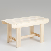 Лавка наличник, из липы, "Добропаровъ", 80×40×43,5см Лавка наличник, из липы, "Добропаровъ", 80×40×43,5см