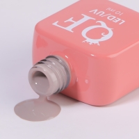 Гель лак для ногтей &laquo;SIMPLE&raquo;, 3-х фазный, 10 мл, LED/UV, цвет серый (106)