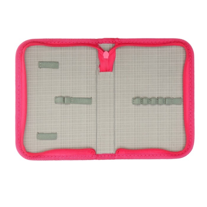 Пенал школьный Пенал школьный "Мишки", 13 х 19,5 см, 1 секция, на молнии, ткань