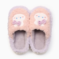 Тапочки детские, размер 32-33, сиреневый