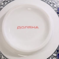 Салатник керамический Доляна &laquo;Дайра&raquo;, 350 мл, d=12,5 см, цвет серый