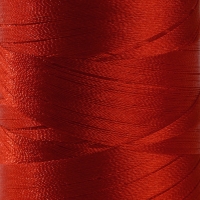 Нить атласная, 120D/2, 700 м, цвет алый №107 Нить атласная, 120D/2, 700 м, цвет алый №107