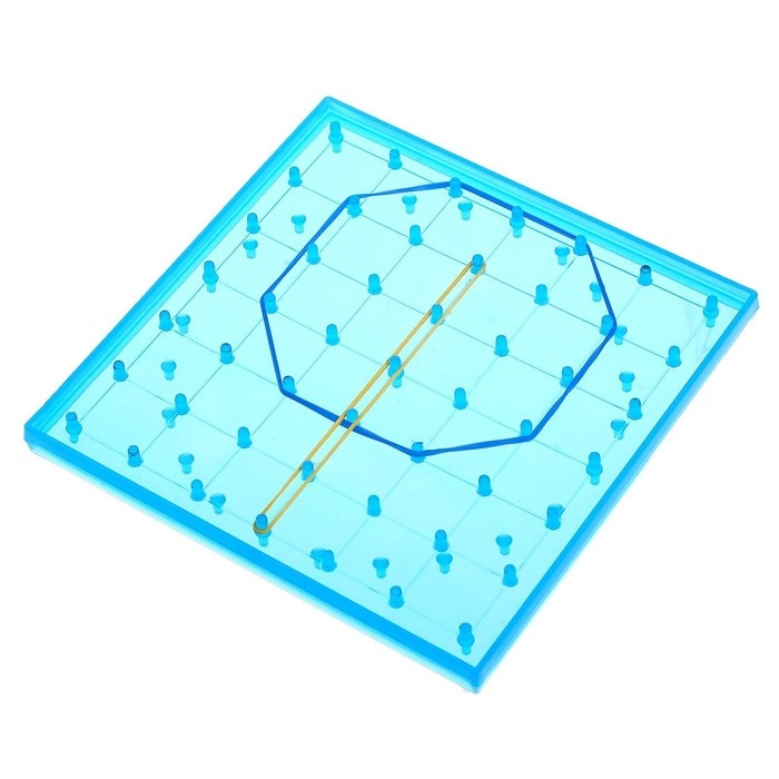 Геоборд двусторонний &laquo;Новогодний&raquo; со сменными картинками и резиночками