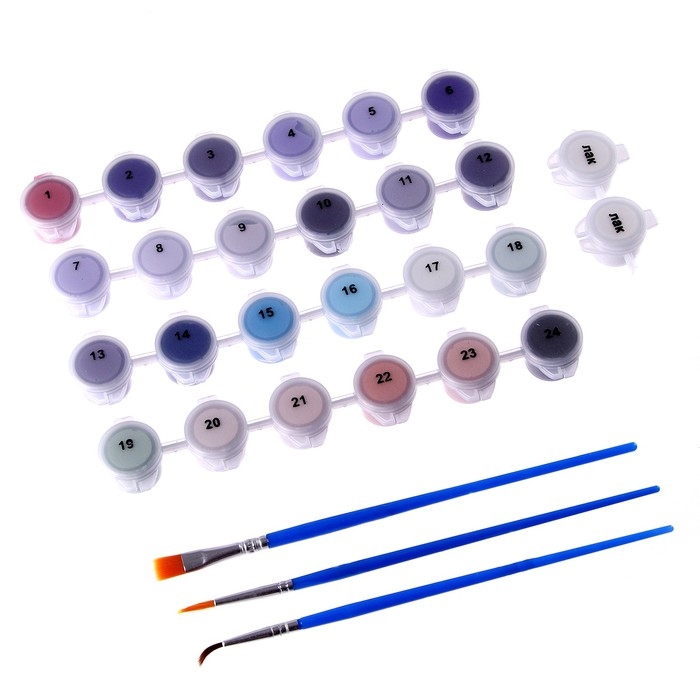 Картина по номерам на холсте с подрамником «Девушка в танце», 40 х 50 см Картина по номерам на холсте с подрамником «Девушка в танце», 40 х 50 см