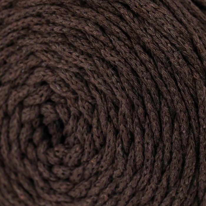 Шнур для вязания без сердечника 70% хлопок,30% полиэстер ширина 3мм 100м/160&plusmn;10гр (106) МИКС