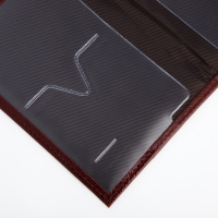 Обложка для паспорта, цвет бордовый