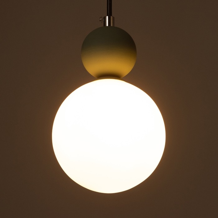 Светильник Светильник "Алва" G9 40Вт зеленый 12х12х18-118 см