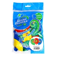 Шар латексный 12" «Дембель», ассорти, пастель, 2-сторонний, набор 25 шт., МИКС Шар латексный 12" «Дембель», ассорти, пастель, 2-сторонний, набор 25 шт., МИКС