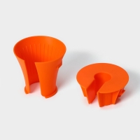 Держатель для фена Доляна, подставка под ванные принадлежности, 33,5×9×7,5 см, цвет белый Держатель для фена Доляна, подставка под ванные принадлежности, 33,5×9×7,5 см, цвет белый