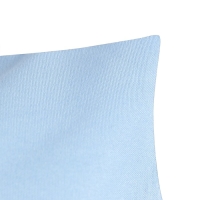 Наволочка декоративная Экономь и Я цвет голубой, 40 х 40 см, полиэстер