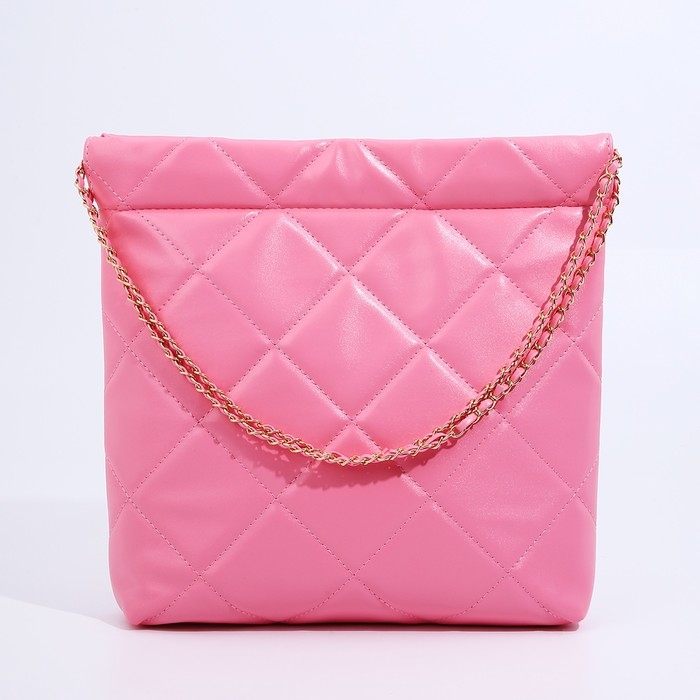 Сумка-мешок без застёжки, цвет розовый