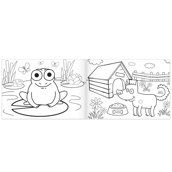 Набор раскрасок &laquo;Синий трактор&raquo;, 4 шт. по 12 стр.