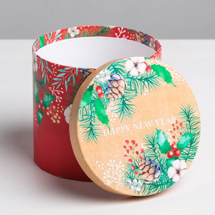 Набор подарочных коробок 5 в 1 &laquo;Европейский&raquo;, 13 х 14‒19.5 х 22 см, Новый год