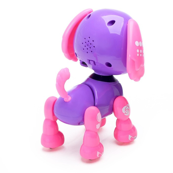 Интерактивный щенок «Маленький друг», цвет фуксия Интерактивный щенок «Маленький друг», цвет фуксия