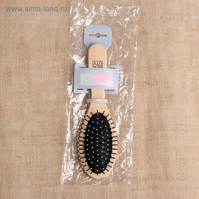 Расчёска массажная, 5,8 × 21,5 см, цвет «светлое дерево» Расчёска массажная, 5,8 × 21,5 см, цвет «светлое дерево»