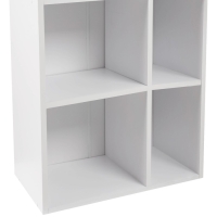 Шкаф для ванной комнаты, белый, 55 х 120 х 30 см