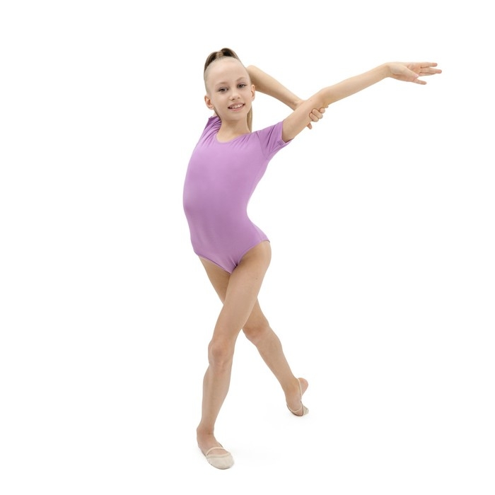 Купальник для гимнастики и танцев Grace Dance, р. 38, цвет фиалковый