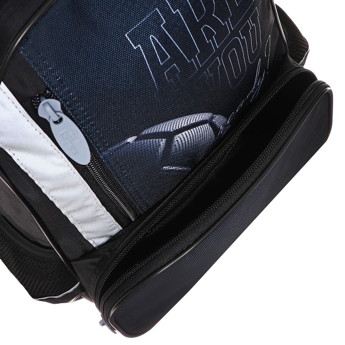 Рюкзак школьный, 37 х 26 х 13 см, эргономичная спинка, Calligrata ОРТ "Мяч"