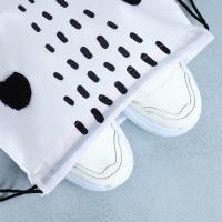 Мешок для обуви &laquo;Красотка панда&raquo;  с дополнительными элементами, 30 х 40 см