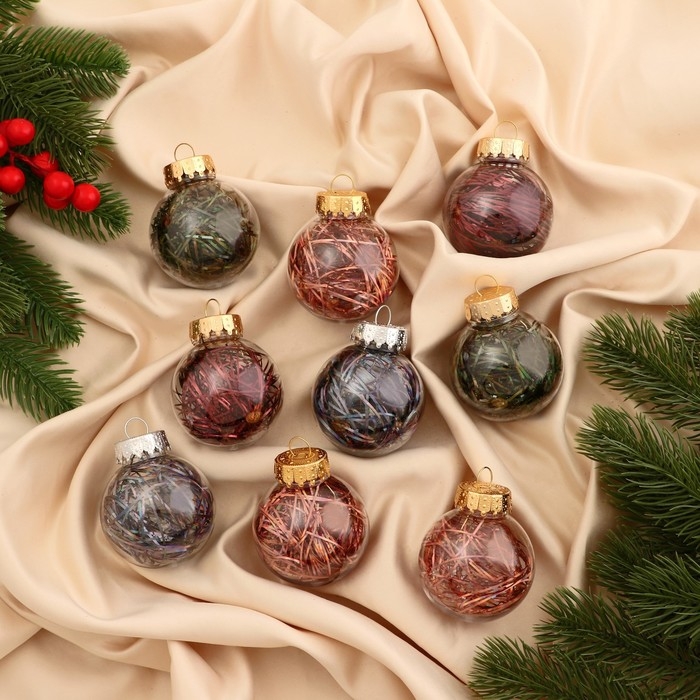 Набор шаров пластик d-6 см, 9 шт Набор шаров пластик d-6 см, 9 шт "Мелодия" диско ассорти, микс