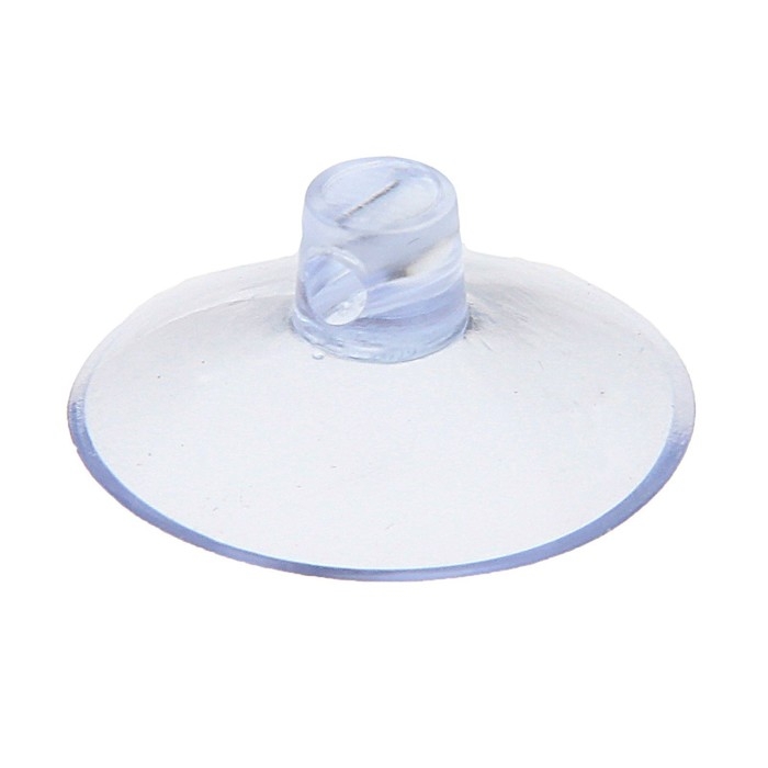 Присоска с дыркой сбоку, набор 10 шт., диаметр &mdash; 2,5 см