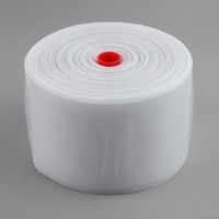 Шторная лента трубная, органза, 10 см, 50 ± 1 м, цвет прозрачный Шторная лента трубная, органза, 10 см, 50 ± 1 м, цвет прозрачный