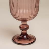 Набор бокалов для вина стеклянный SL Home «Модерн», 250 мл, 8×14,5 см, цвет розовый Набор бокалов для вина стеклянный SL Home «Модерн», 250 мл, 8×14,5 см, цвет розовый