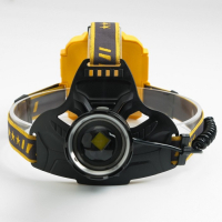 Фонарь налобный аккумуляторный 50 Вт, 4000 мАч, диод P50, дальность луча 300 м, 4 режима Фонарь налобный аккумуляторный 50 Вт, 4000 мАч, диод P50, дальность луча 300 м, 4 режима