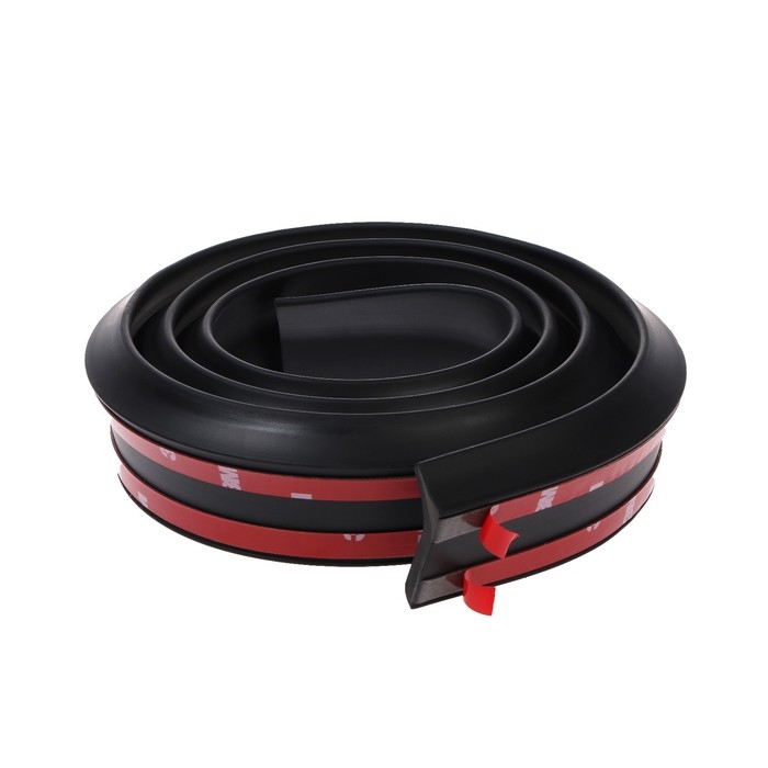 Спойлер для автомобиля, 3,5×150 см, универсальный, черный Спойлер для автомобиля, 3,5×150 см, универсальный, черный