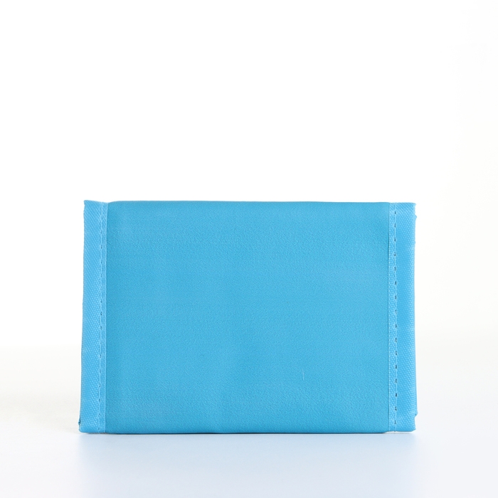 Кошелёк детский на липучке &laquo;Выбражулька&raquo;, цвет голубой