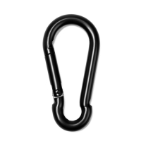 Карабин ТУНДРА krep, DIN5299С, 10х100 мм, цвет черный, 1 шт. Карабин ТУНДРА krep, DIN5299С, 10х100 мм, цвет черный, 1 шт.