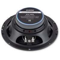 Колонки автомобильные Digma DCA-S602, 240 Вт, 86 дБ, 4 Ом, 16.5 см, комплект 2 шт, без решетки