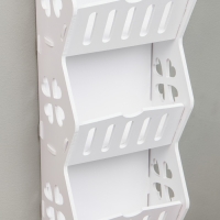 Полка для ванной комнаты 45 х 11 х 17 см, пластик Полка для ванной комнаты 45 х 11 х 17 см, пластик