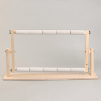 Пяльцы-рамка для вышивания, 30 &times; 50 см, с подставкой, цвет светлое дерево