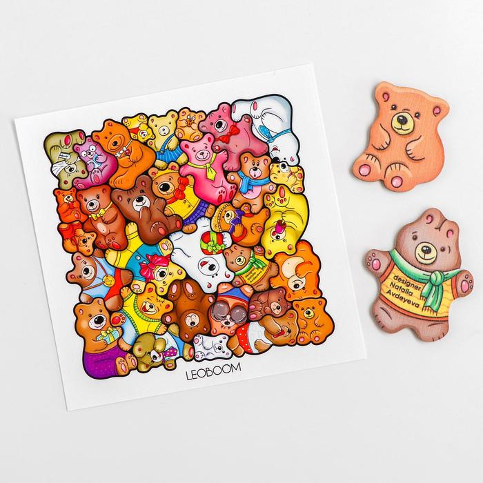 Пазл «Мишки» Пазл «Мишки»