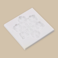 Силиконовый молд для творчества &laquo;Снежинка&raquo;, 8 х 8 см