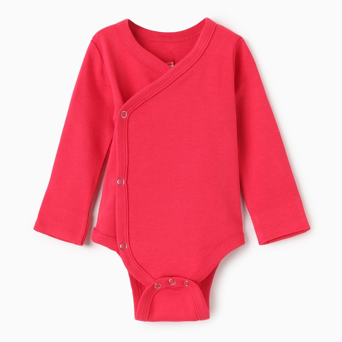Боди детское MINAKU цвет малиновый, рост 86-92см