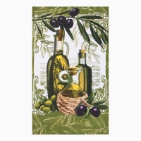 Набор полотенец кух. Доляна "Прованс" 35х60см-4шт, 100% хл Набор полотенец кух. Доляна "Прованс" 35х60см-4шт, 100% хл