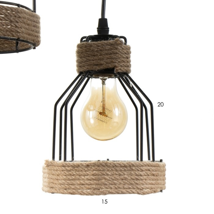 Светильник BayerLux Светильник BayerLux "Лофти" 3хЕ27 40Вт чёрный