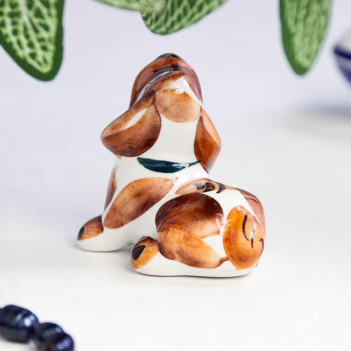 Сувенир Сувенир "Бассет", гжель